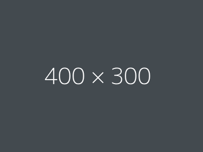 400 by 300 pixel placeholder with a grey background and white text
