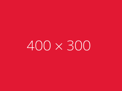 400 by 300 pixel placeholder with the UMD red background and white text